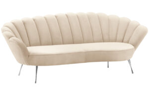 Cosmopolitan Design Sametová pohovka Kingston 224 cm