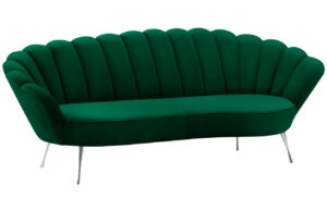 Cosmopolitan Design Sametová pohovka Kingston 224 cm