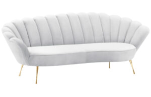 Cosmopolitan Design Sametová pohovka Kingston 224 cm