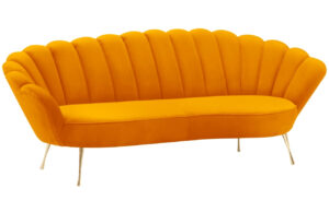 Cosmopolitan Design Sametová pohovka Kingston 224 cm