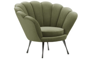 Cosmopolitan Design Sametové křeslo Kingston