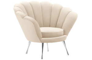 Cosmopolitan Design Sametové křeslo Kingston