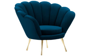 Cosmopolitan Design Sametové křeslo Kingston