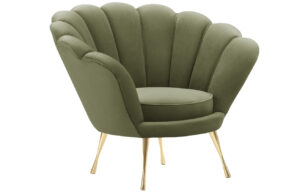 Cosmopolitan Design Sametové křeslo Kingston