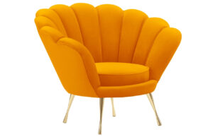 Cosmopolitan Design Sametové křeslo Kingston