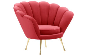 Cosmopolitan Design Sametové křeslo Kingston