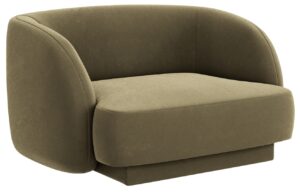 Micadoni Sametové křeslo Miley