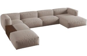 Micadoni Rohová pohovka Martina 406 cm