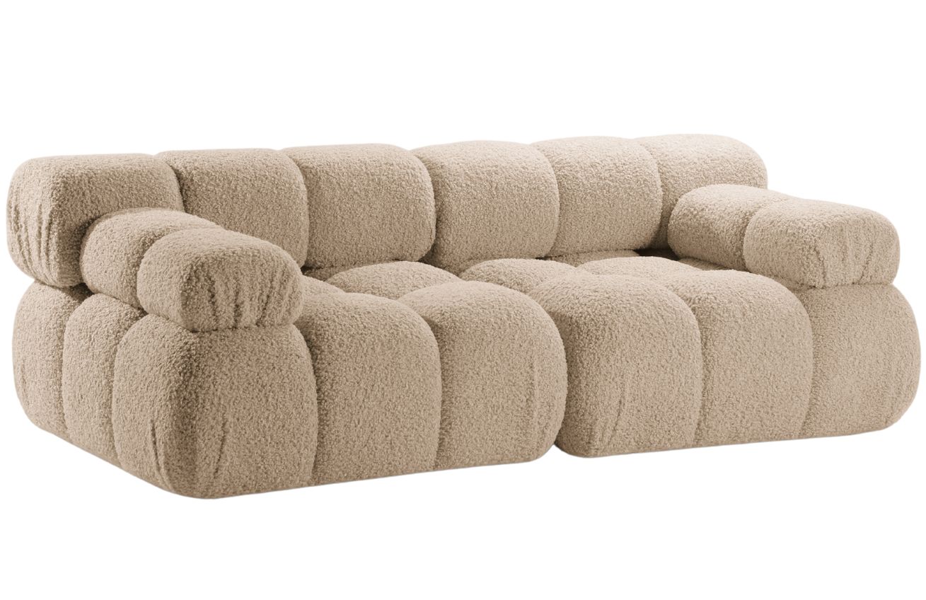 Micadoni Bouclé pohovka Bellis 188 cm