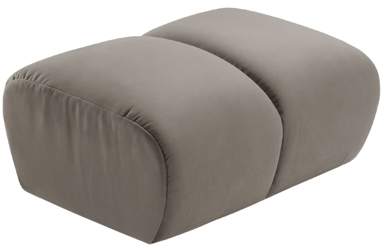 Micadoni Sametová podnožka Diana 82 x 60 cm