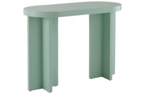 Jotex Zelený lakovaný psací stůl CRUZ MINI 100 x 50 cm