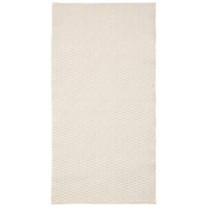 Bílý koberec Kave Home Mascarell 70 x 140 cm