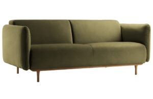 Micadoni Sametová pohovka Noomi 196 cm