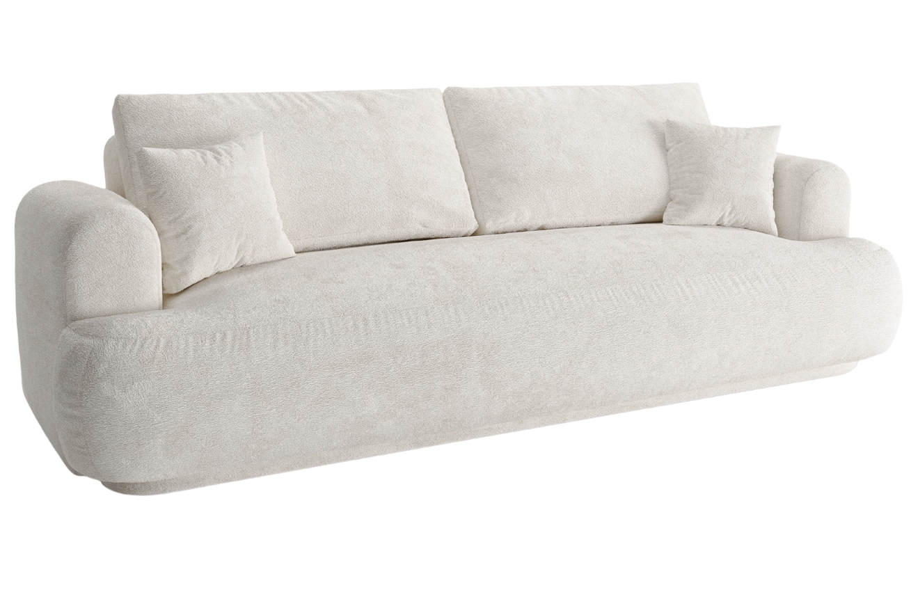 Micadoni Bouclé rozkládací pohovka Ella 253 cm