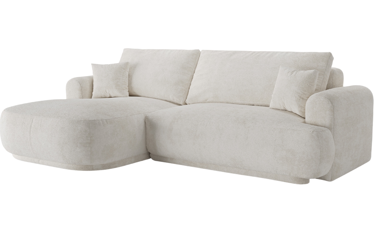 Micadoni Bouclé rozkládací pohovka Ella 271 cm