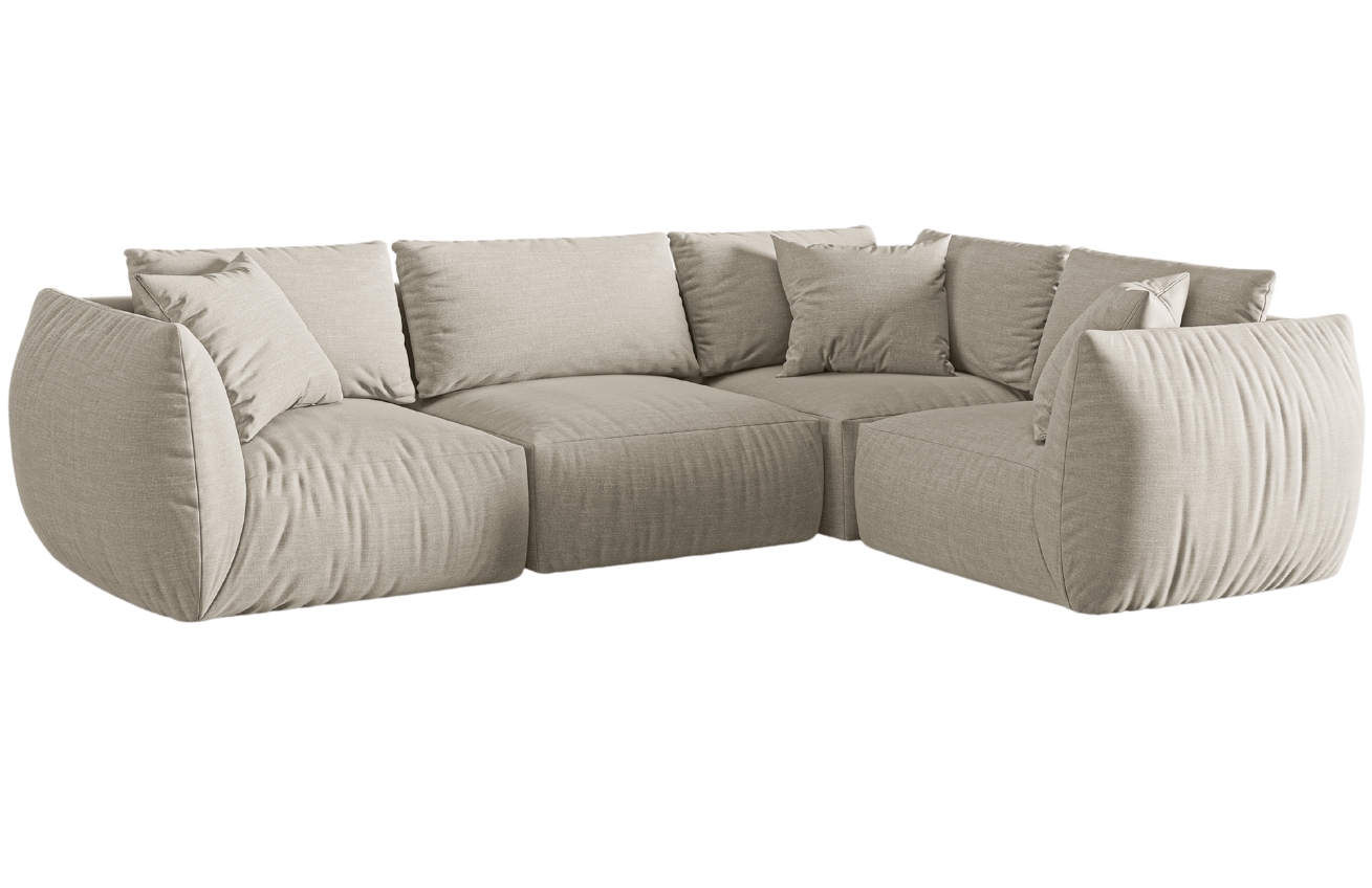 Micadoni Rohová pohovka Chris II. 295 cm