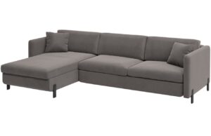 Micadoni Sametová rozkládací pohovka Gloria 260 cm