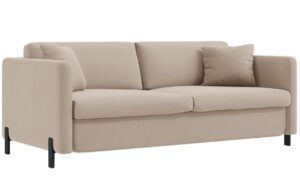 Micadoni Sametová rozkládací pohovka Gloria 202 cm