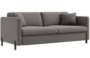 Micadoni Sametová rozkládací pohovka Gloria 182 cm