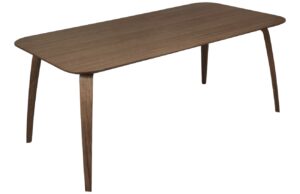 Ořechový jídelní stůl Gubi 180 x 90 cm