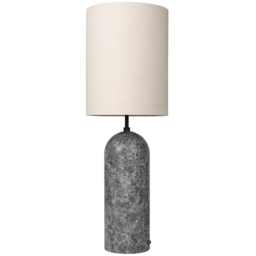 GUBI Mramorová stojací lampa Gravity 130 cm