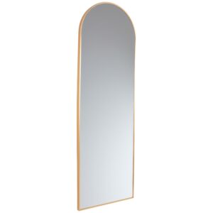 Jotex Zlaté kovové závěsné zrcadlo BOWER 150 x 50 cm