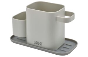 Joseph Joseph Šedý plastový stojan na mycí prostředky Duo