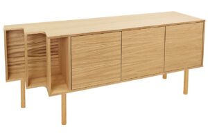 Dubová komoda Woodman Shift 189 x 44 cm