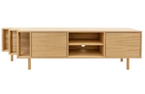 Dubový TV stolek Woodman Shift 189 x 44 cm