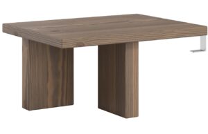 Hnědý dřevěný noční stolek Karup Design Japan 45 x 34 cm