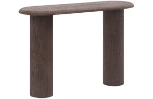 Micadoni Tmavý dřevěný toaletní stolek Bufi 100 x 35 cm