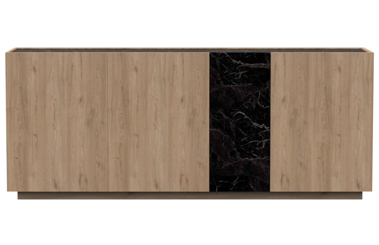 Marckeric Komoda Dione 180 x 42 cm s dubovým dekorem