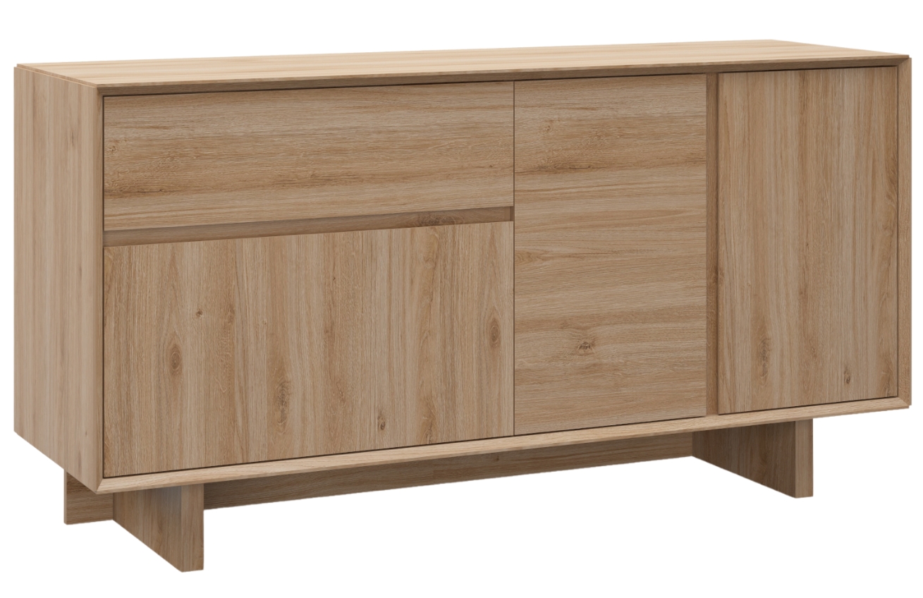 Marckeric Komoda Carpi 146 x 45 cm s dubovým dekorem