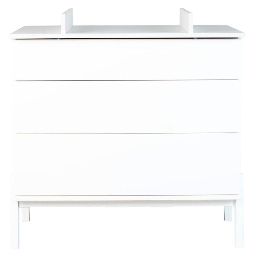 Krémově bílá nástavba pro přebalovací komodu Quax Ashi 96 x 65 cm