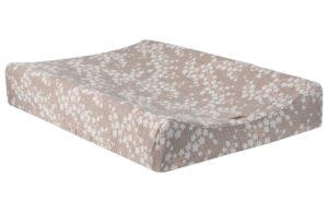 Růžový mušelínový potah na přebalovací podložku Quax Natural 70 x 50 cm