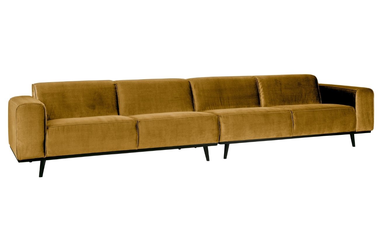 WOOOD Sametová pohovka Twilight 372 cm