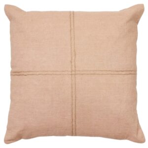 Růžový bavlněný povlak na polštář Kave Home Sulken 45 x 45 cm