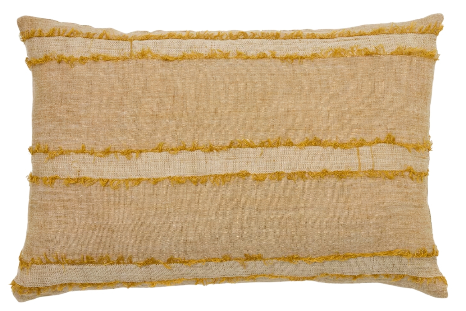 Kave Home Žlutý povlak na polštář Neris 40 x 60 cm