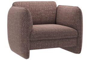 Micadoni Hnědé křeslo Georgia