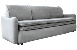 Miuform Sametová rozkládací pohovka Tender Eddie 214 cm