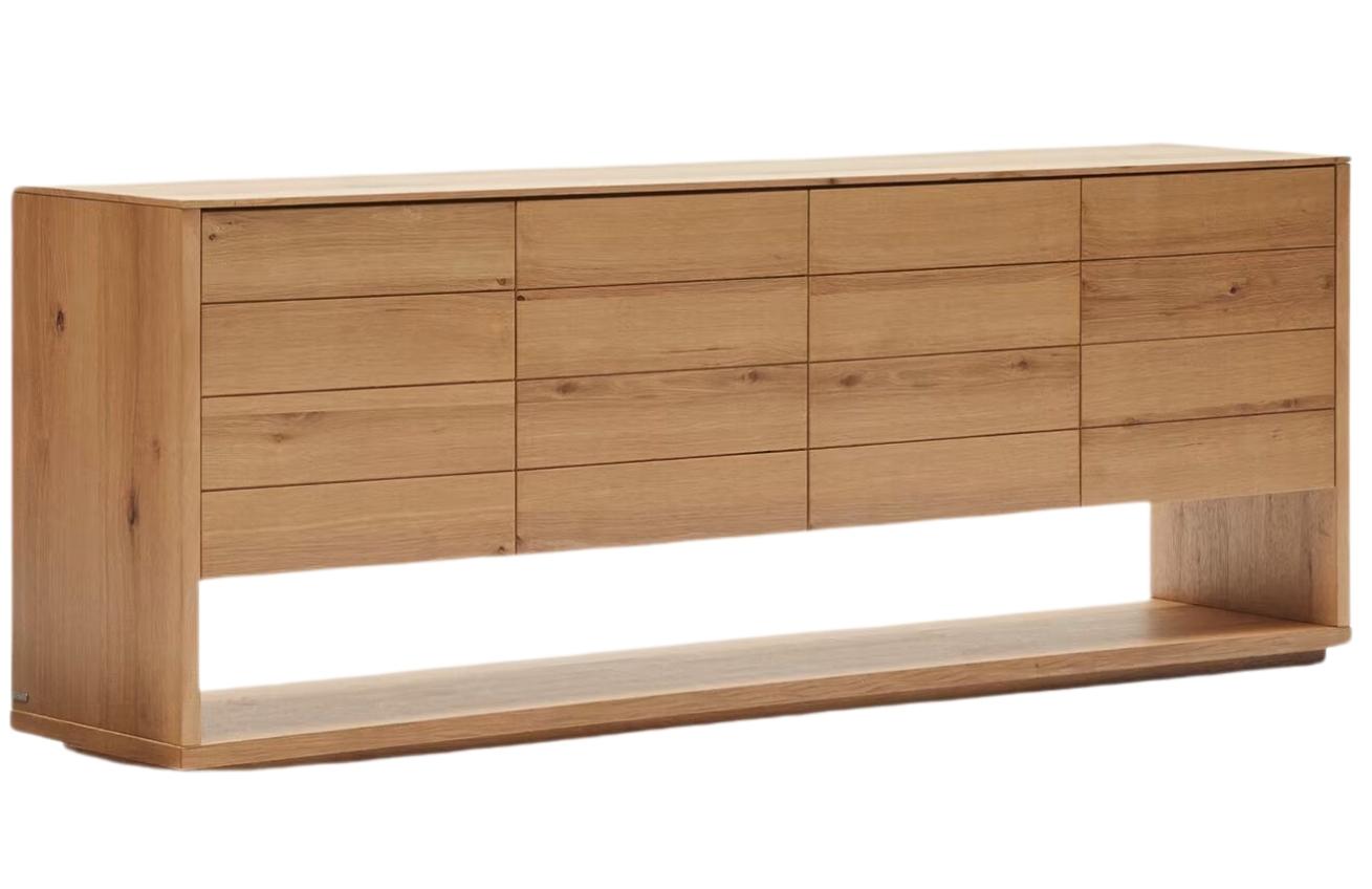 Kave Home Dubová komoda Alguema 200 x 40 cm