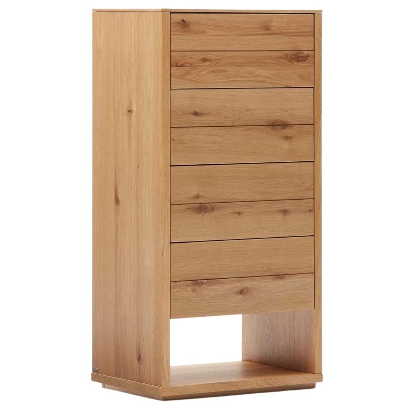 Kave Home Dubová komoda Alguema 60 x 40 cm se zásuvkami
