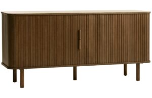 Unique Furniture Hnědá dubová komoda Cavo 160 x 45 cm