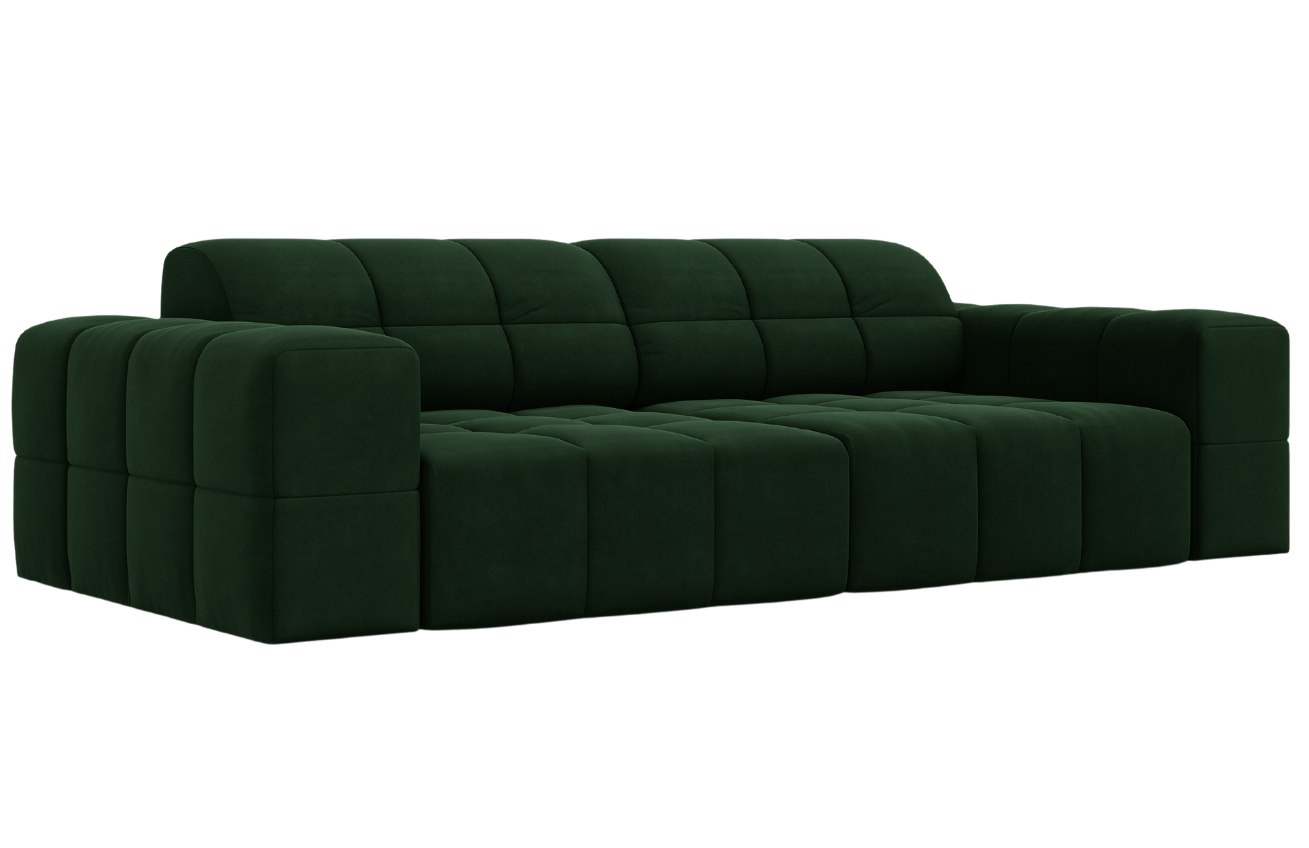 Cosmopolitan Design Sametová pohovka Chicago 204 cm