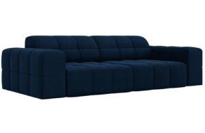Cosmopolitan Design Sametová pohovka Chicago 204 cm