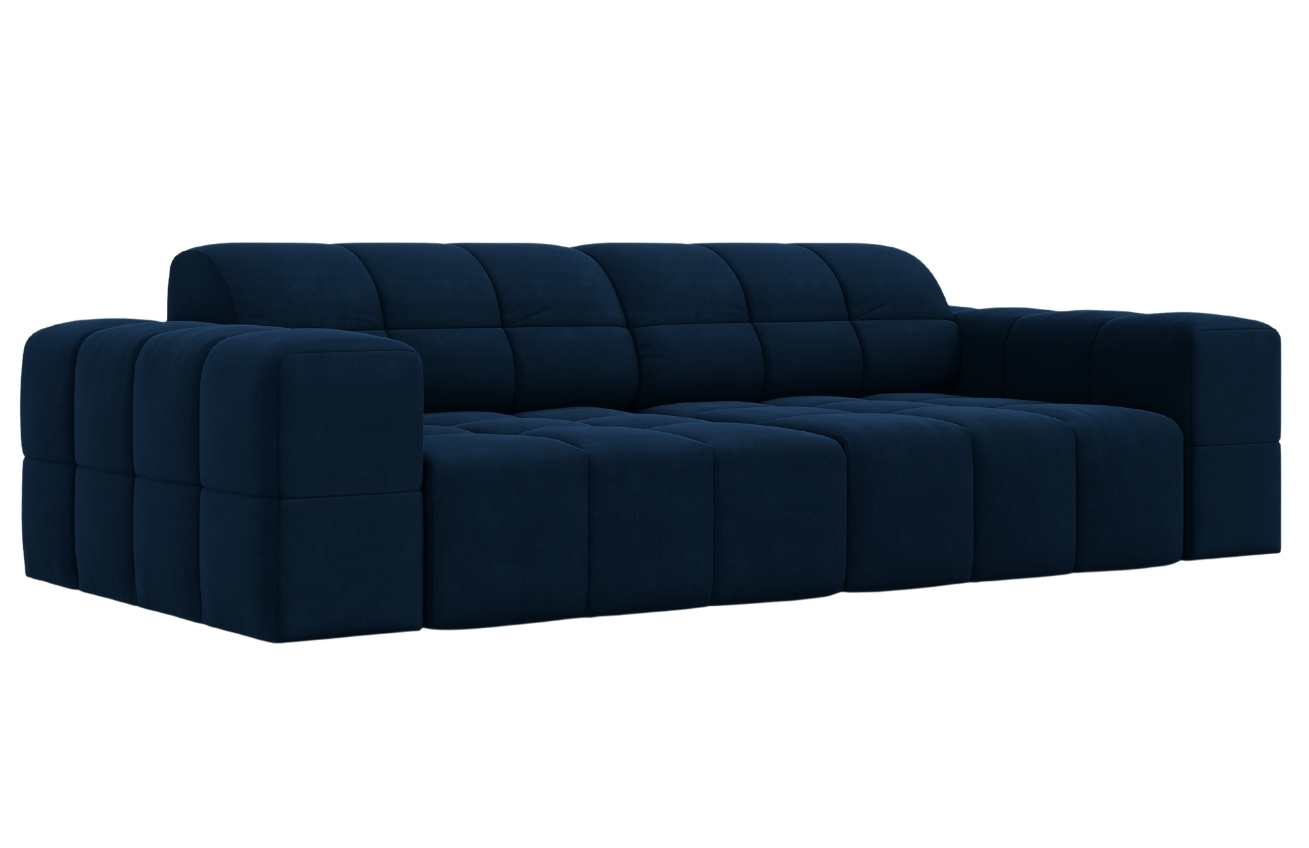 Cosmopolitan Design Sametová pohovka Chicago 244 cm