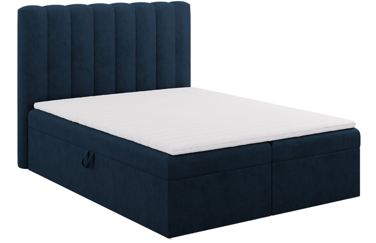 Micadoni Boxspring postel Kelp 180 x 200 cm