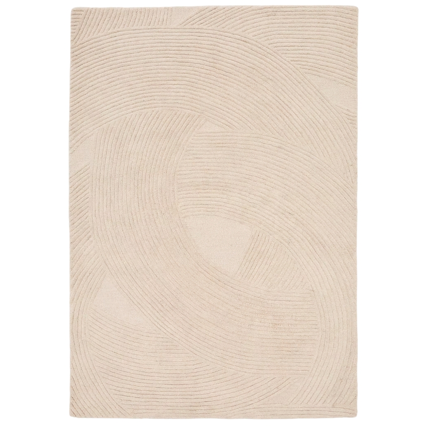 Béžový vlněný koberec Kave Home Domm 200 x 300 cm
