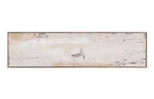 Kave Home Šedý abstraktní obraz Selnar 32 x 122 cm