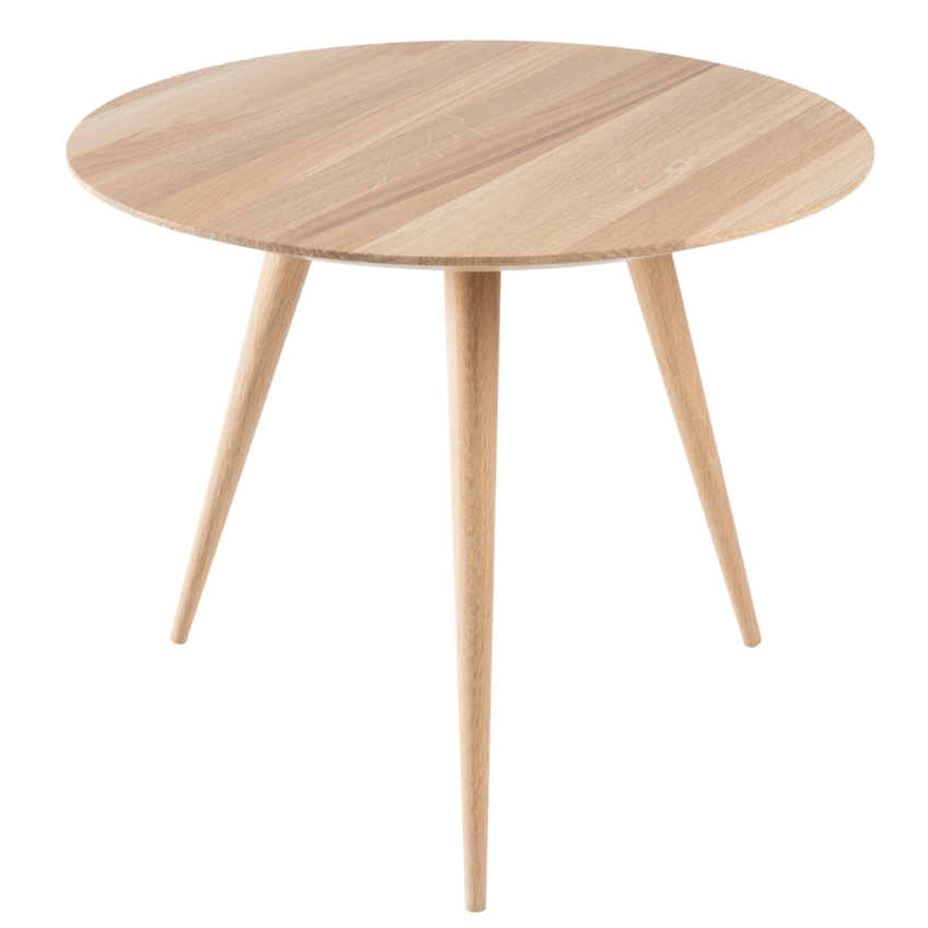 Gazzda Dubový odkládací stolek Arp 55 cm